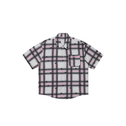 Color Check Star Shirt