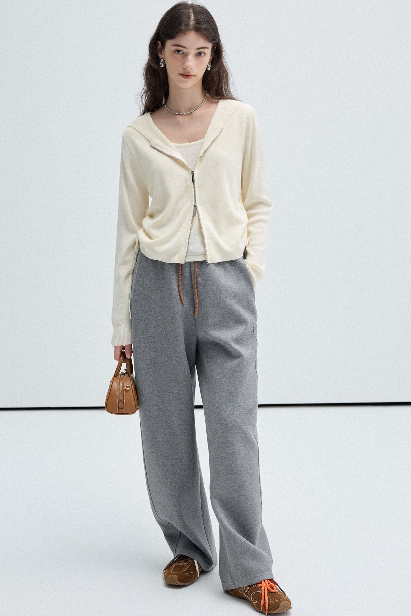 Casual Wide-Leg Sports Sweatpants