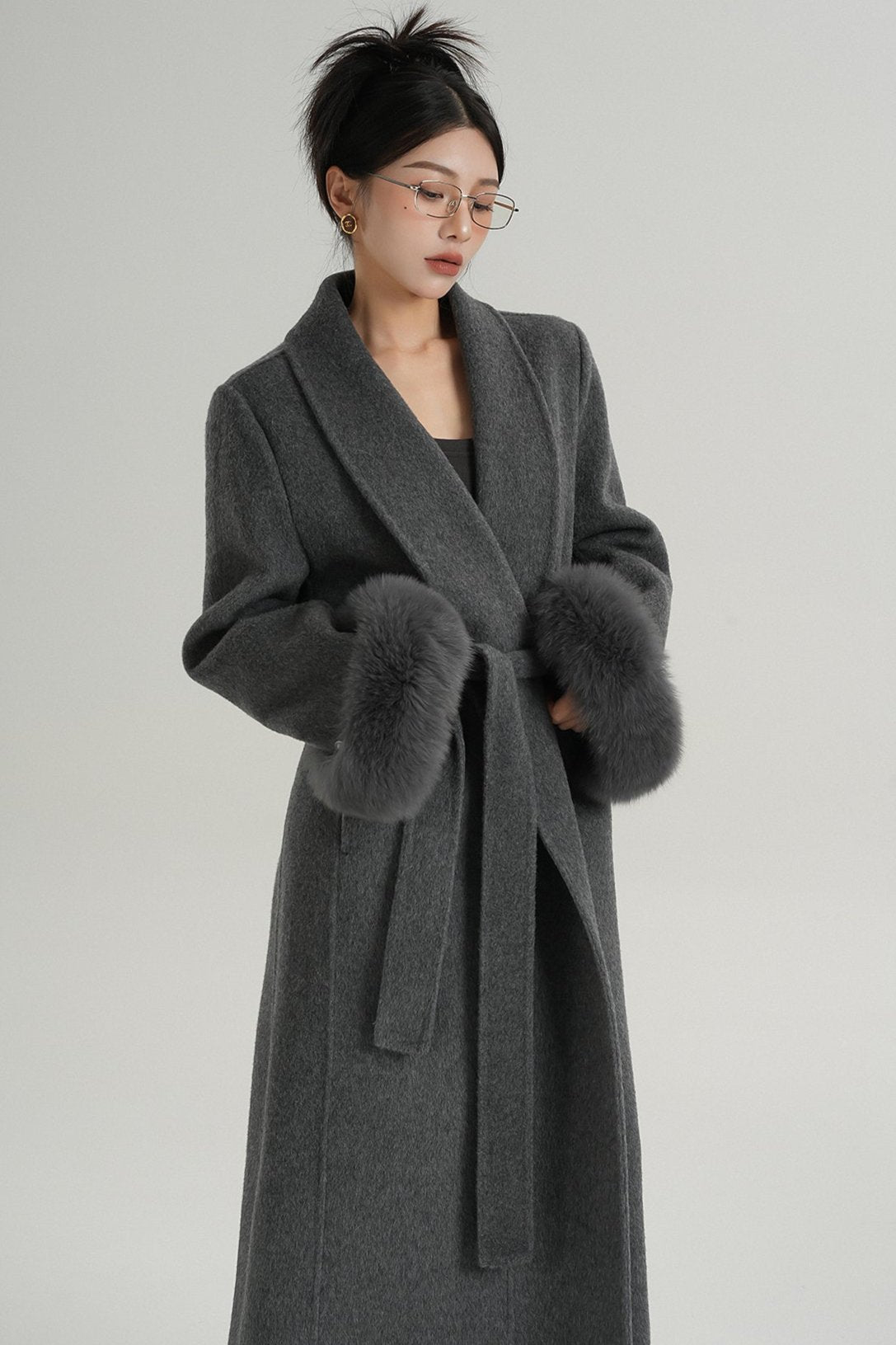 Rich Temperament Woolen Jacket