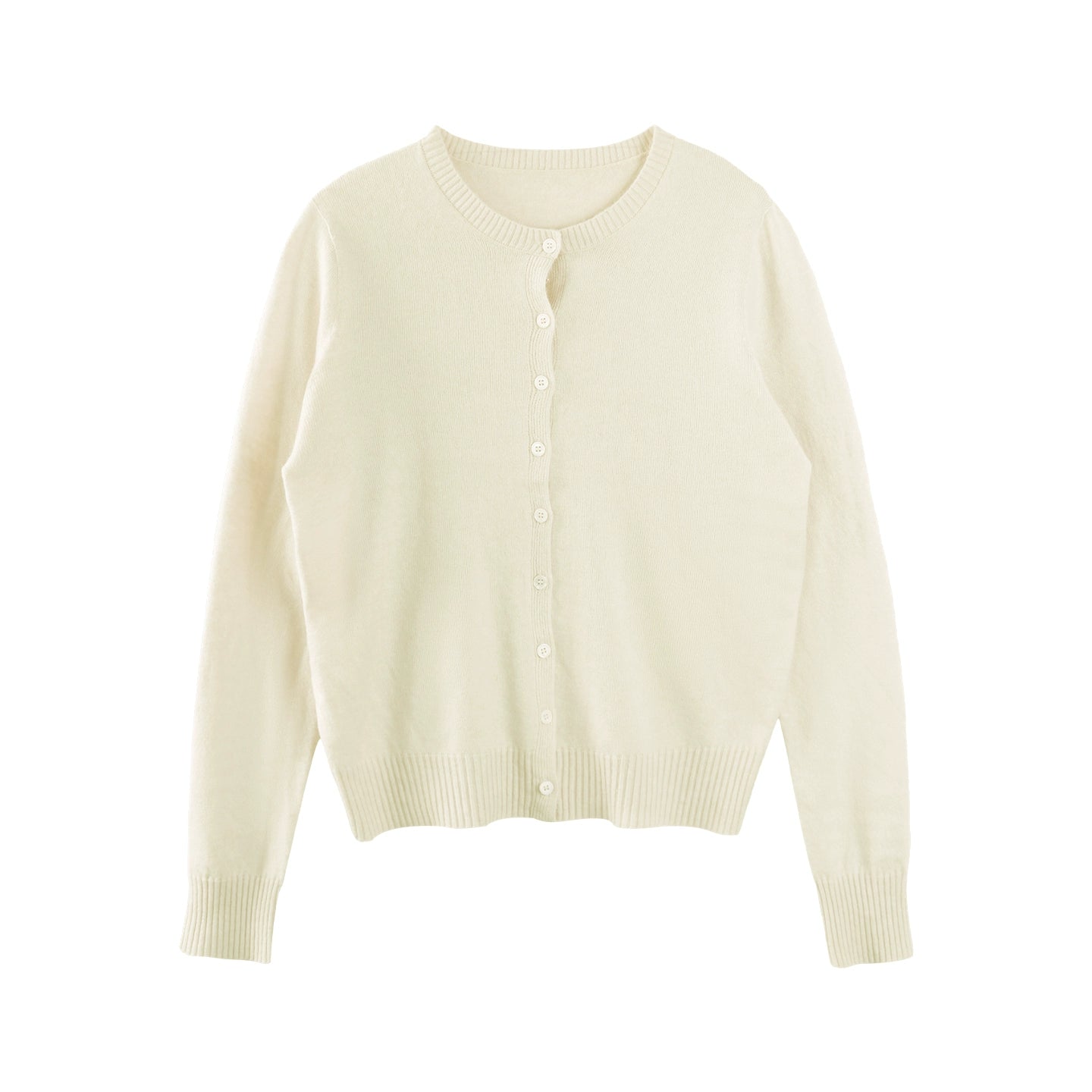 Multi-Color Snowflake Knitted Cardigan