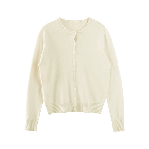 Multi-Color Snowflake Knitted Cardigan