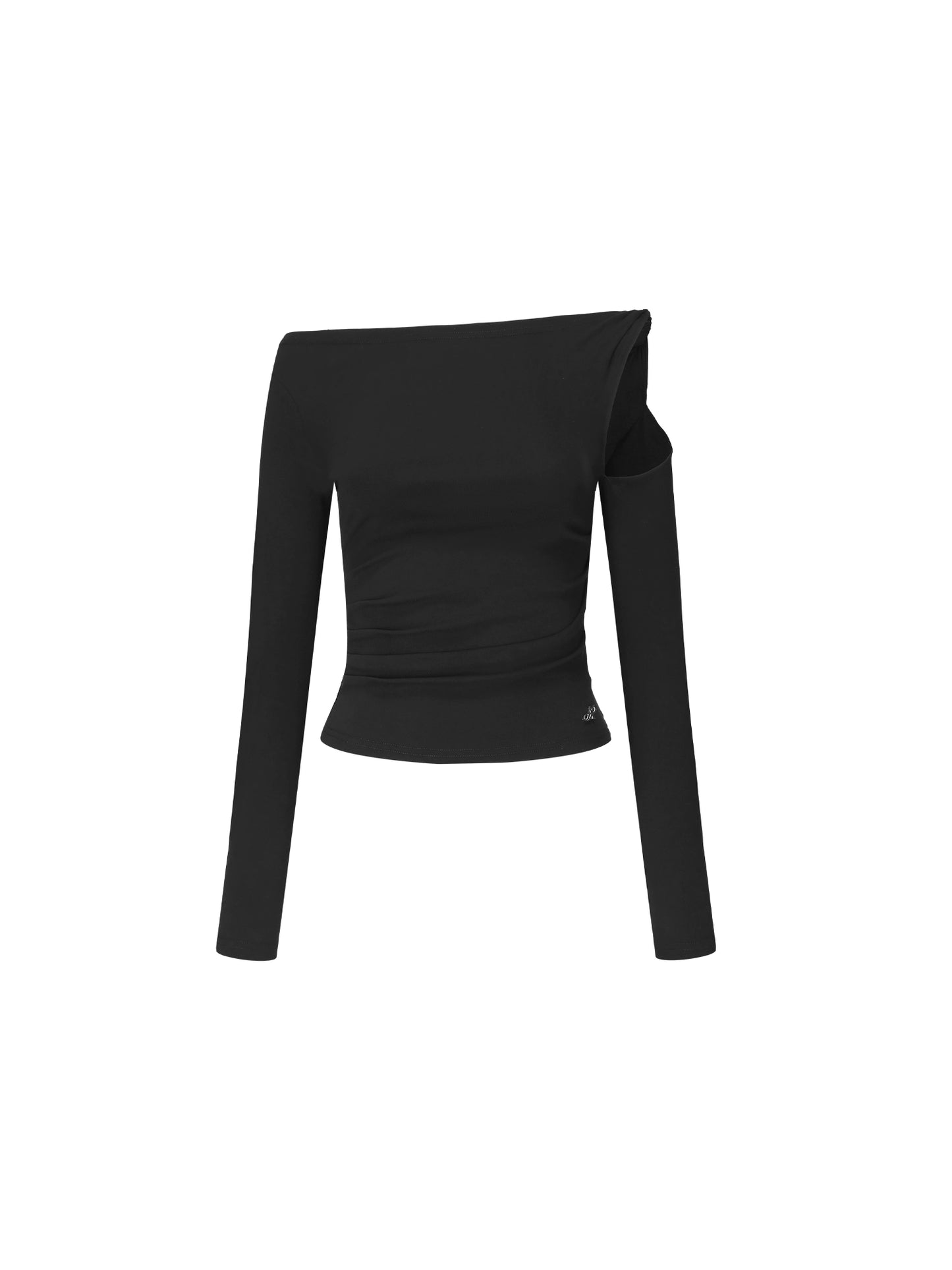 Twisted Pleated Knitted Top