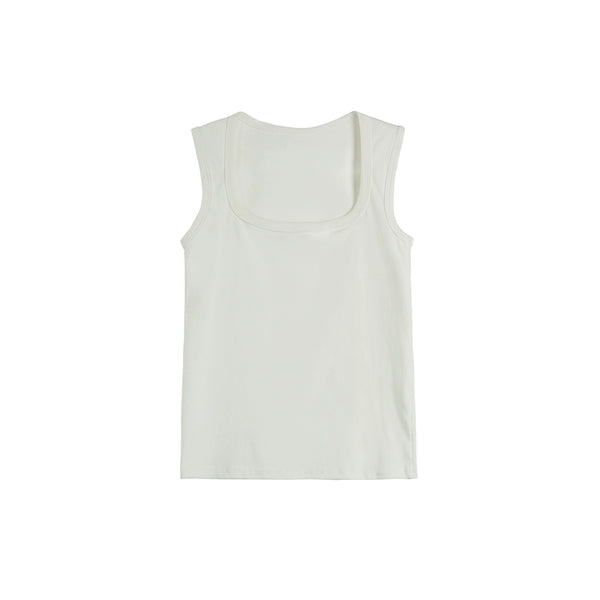 Solid Color Base Vest Top