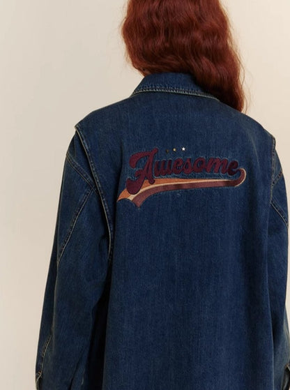 Amerikanische Jeansjacke