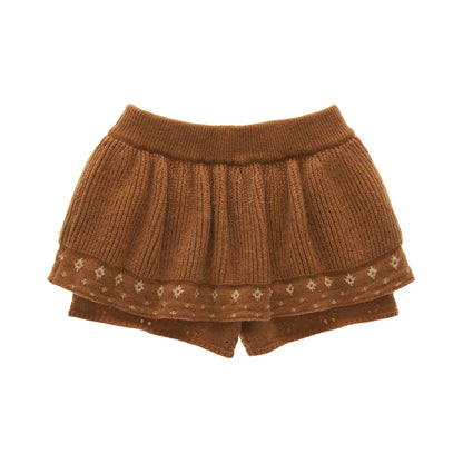 Star Jacquard Sweater Top Set-Up