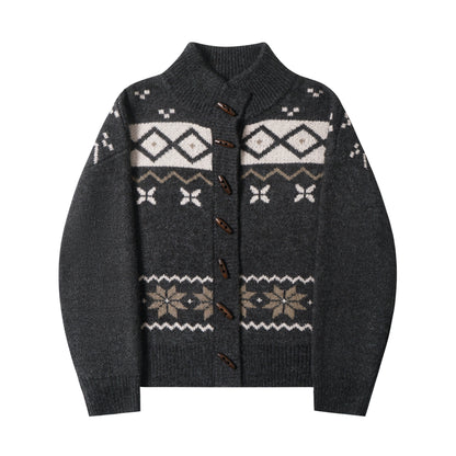 Fair Island Button Sweater