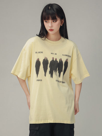 Vintage Band Portrait Loose T-Shirt