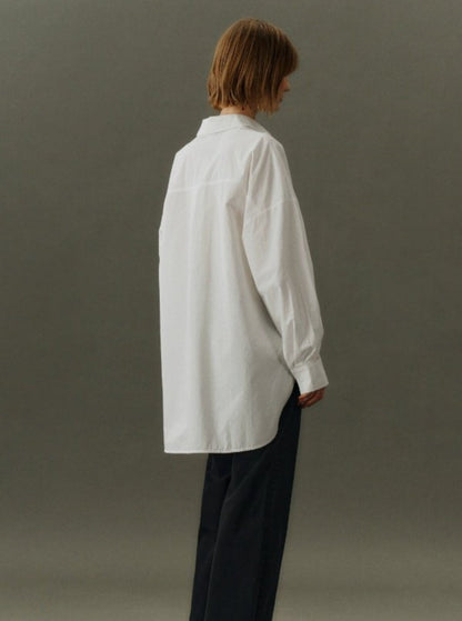 Pocket Loose Cardigan Shirt