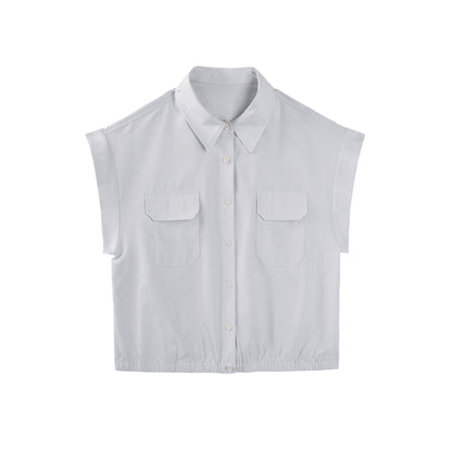 Tencel A-Line Vest Skirt Set-Up