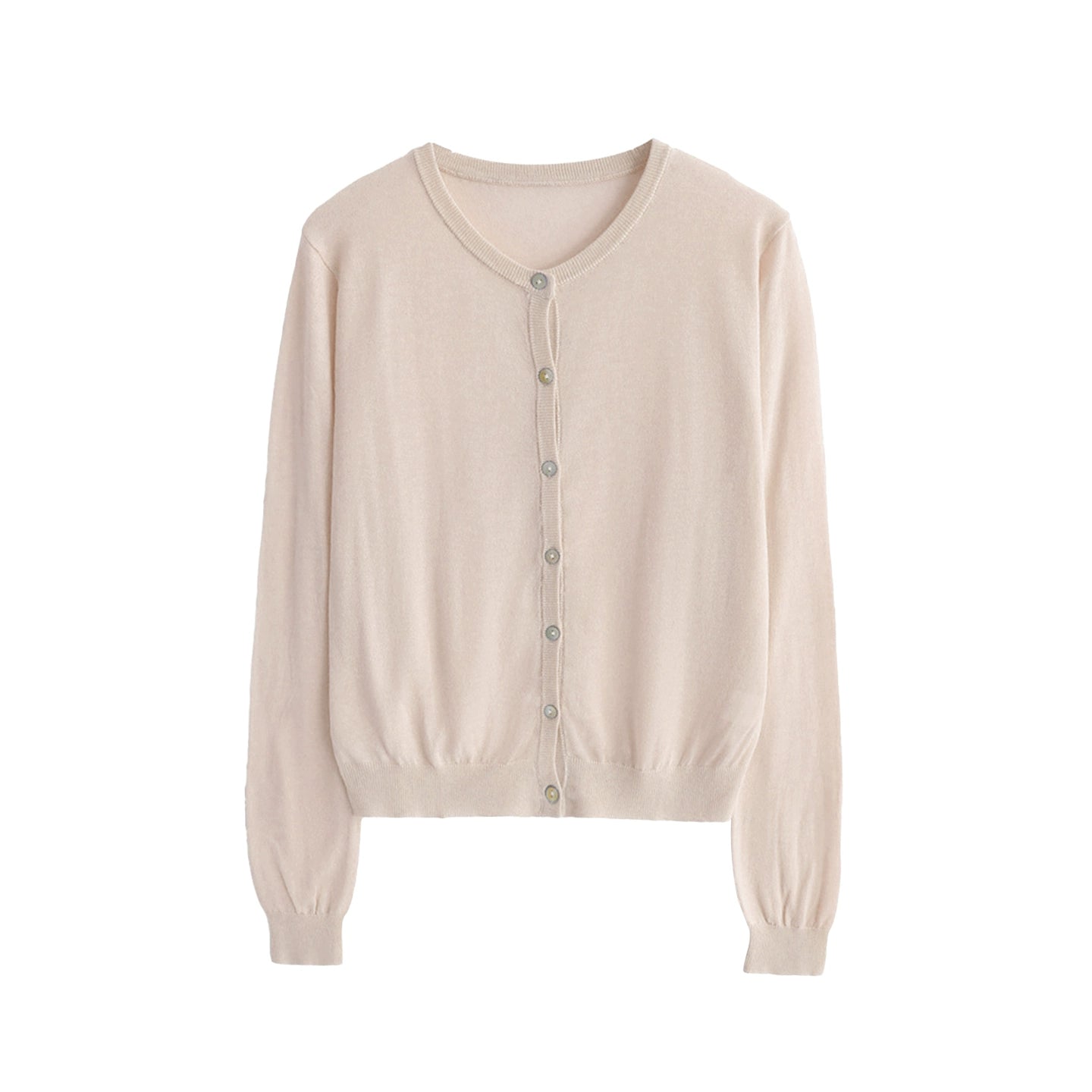 Linen Knitted Cardigan Set