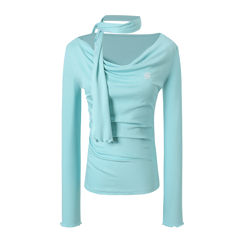 Bottom Long Sleeve Niche Premium Neck Top