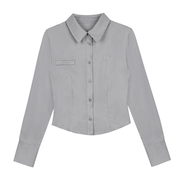 Spirit Gray Woolen Blazer Jacket Set-Up