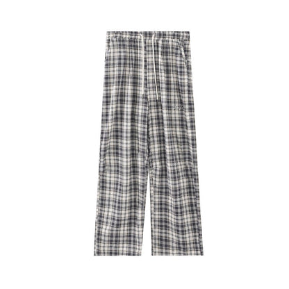 Hip Hop Graffiti Plaid Pants