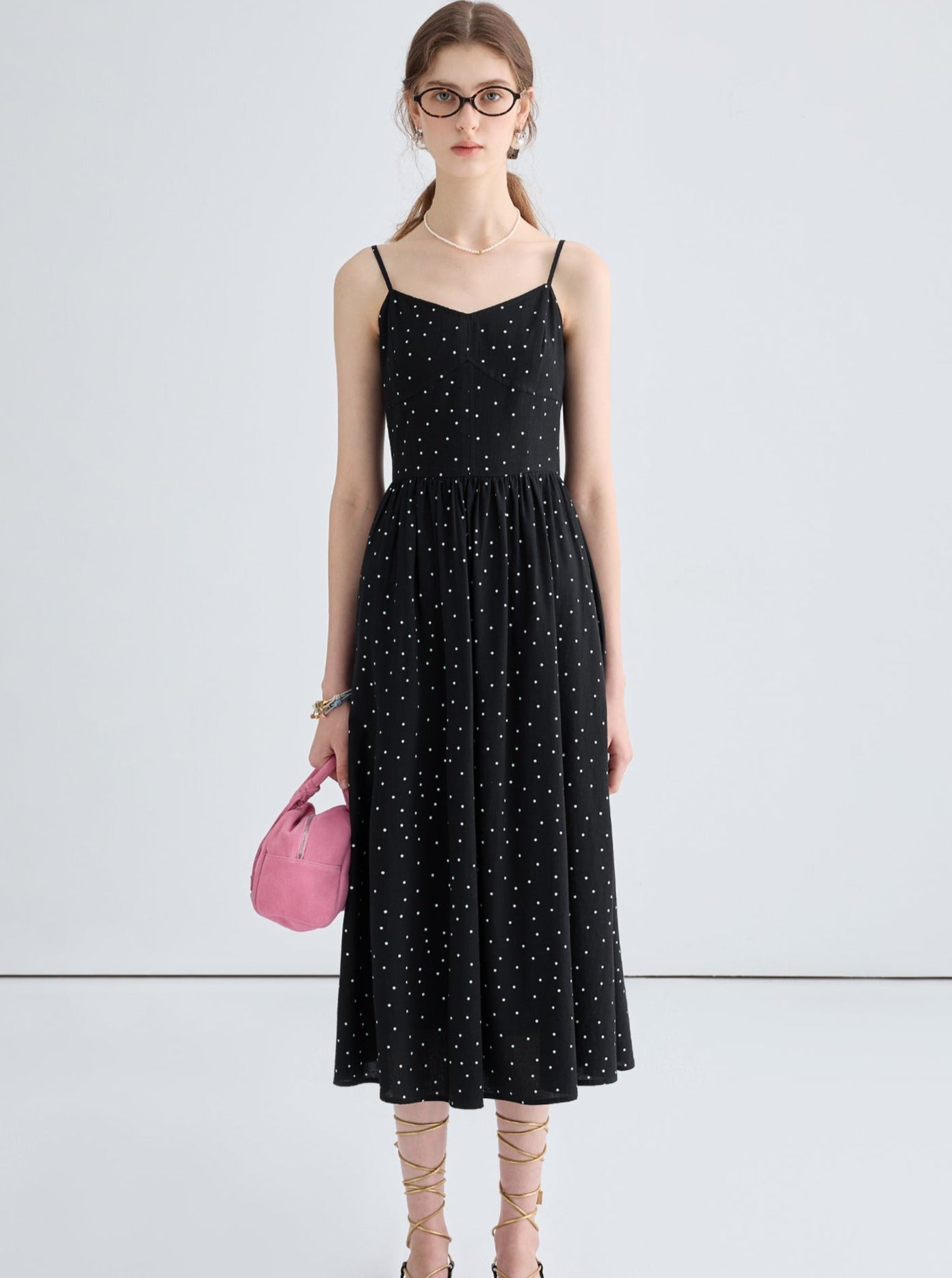 Vintage Polka Dot Resort Dress