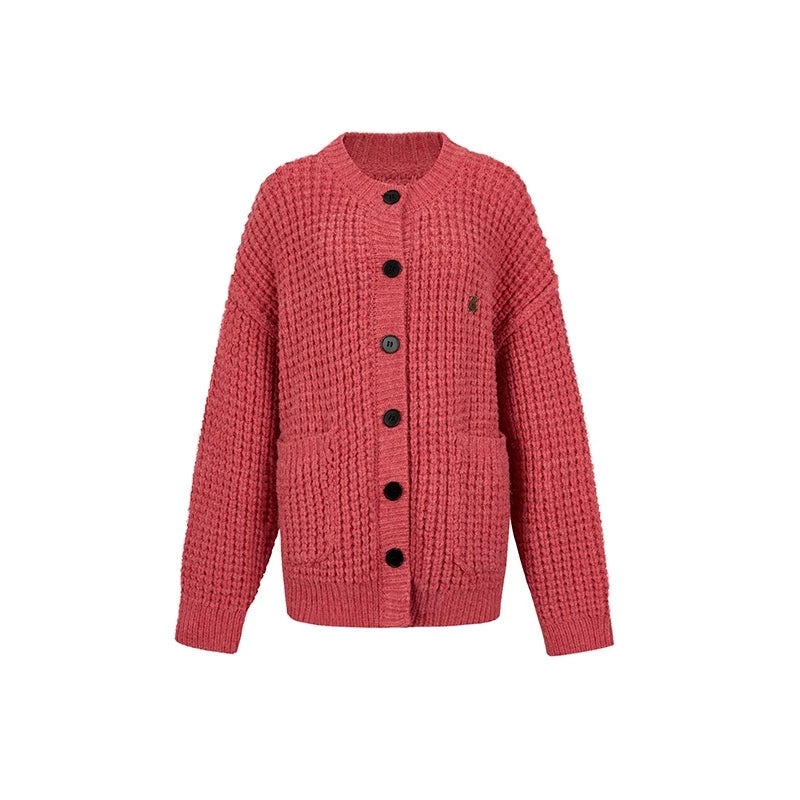 Loose Knitted Cardigan Jacket