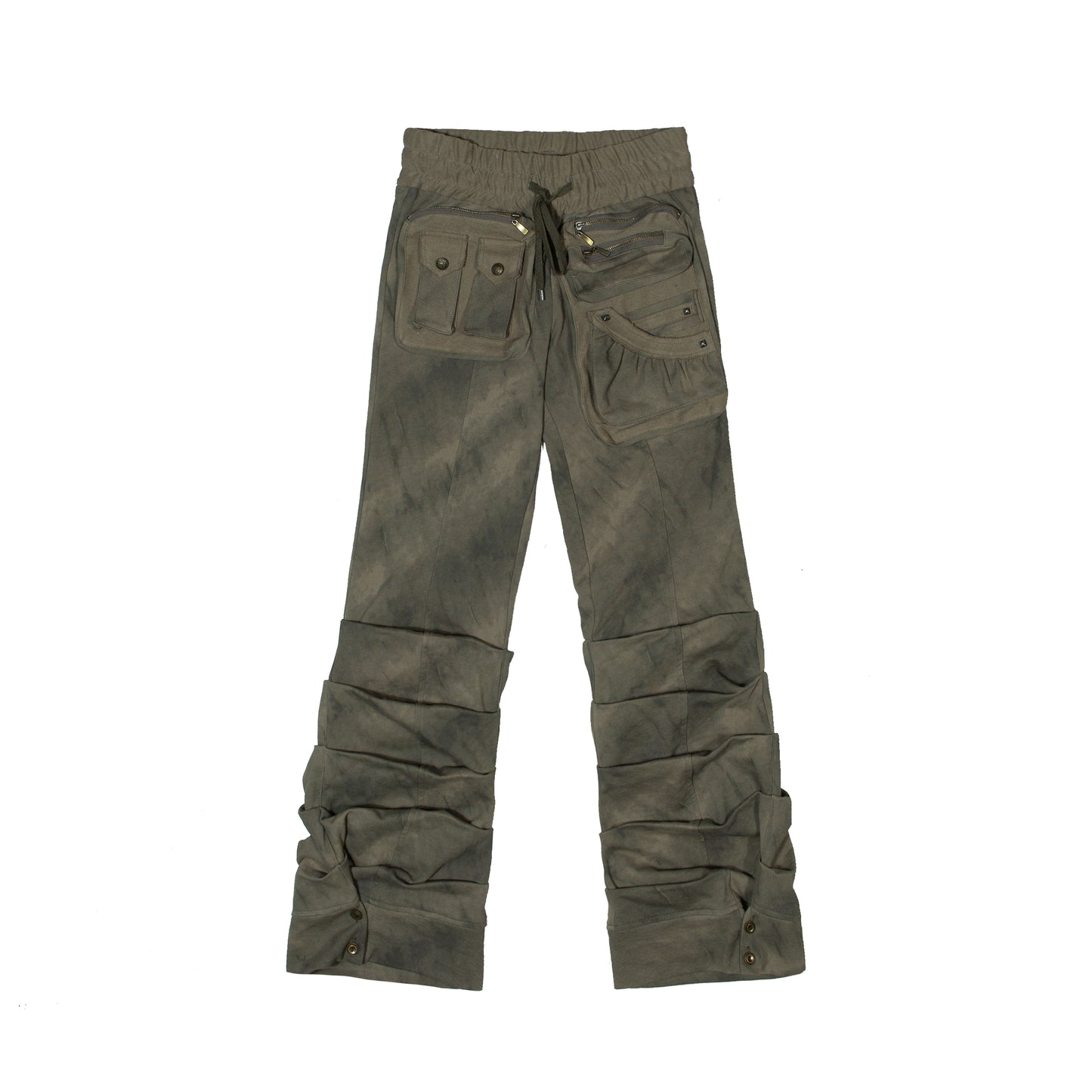 Punk Multi-Pocket Low-Waist Cargo Pants