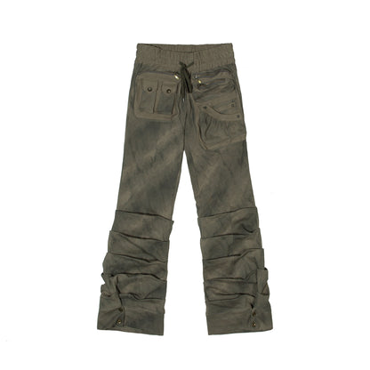 Punk Multi-Pocket Low-Waist Cargo Pants