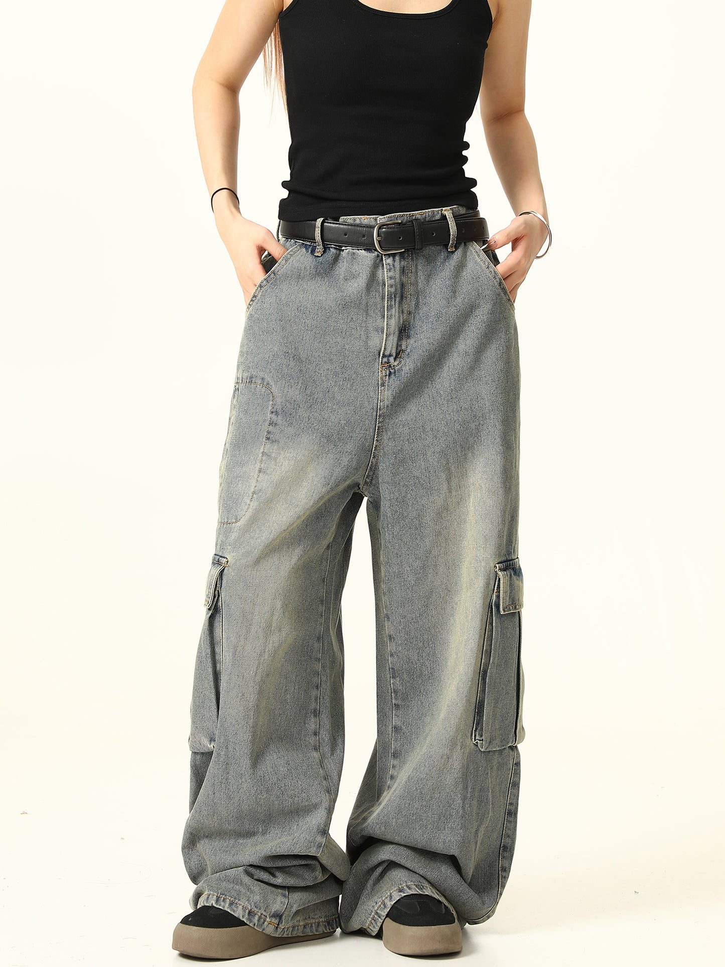 Vintage Loose Wide Leg Jeans