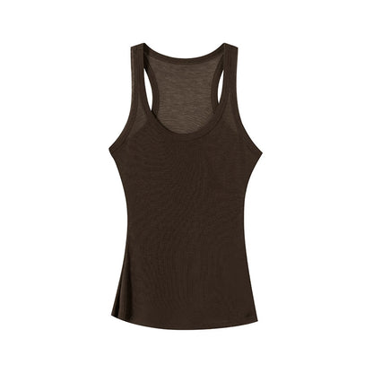 Lyocell Layered Knit Vest