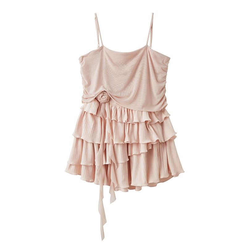 Summer Ruffle Panel Dress