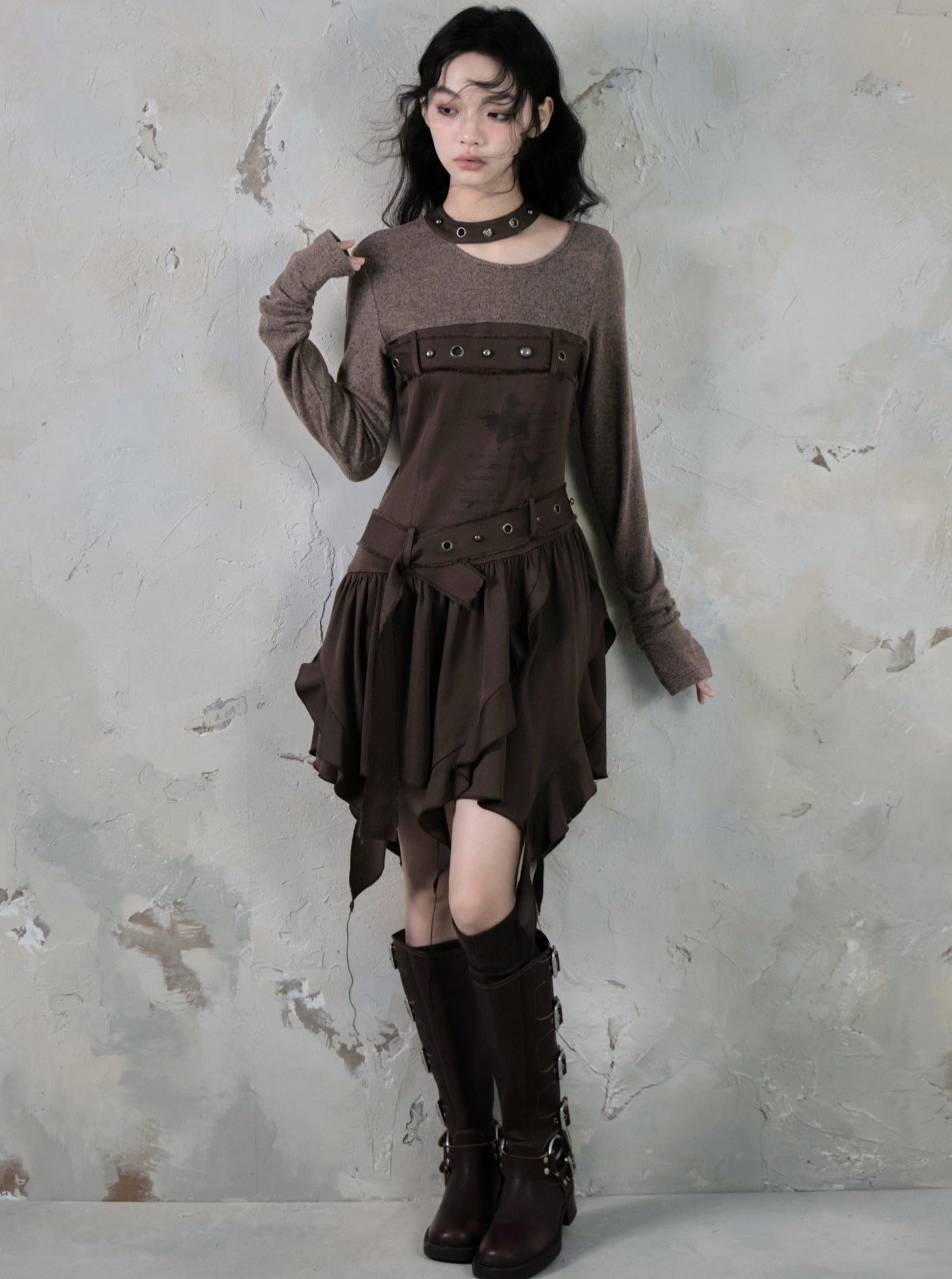 Twilight Dyed Butterfly Vintage Dress