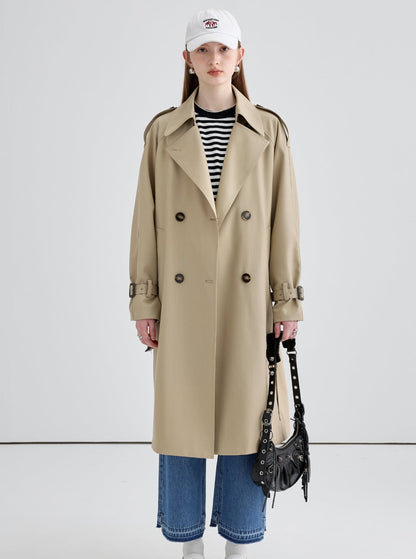 Thin British Style Trench Coat