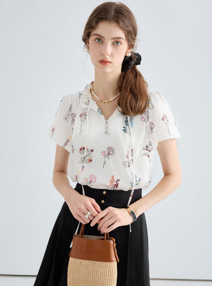 Floral Age Reducing Shirt