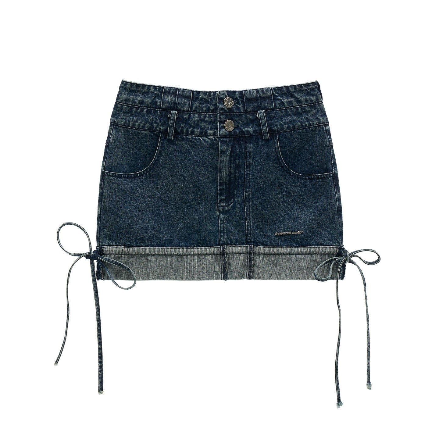 Vintage Slim Short Denim Skirt