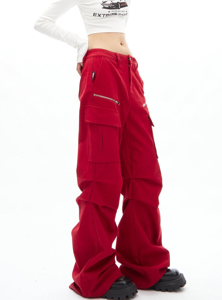 American Relaxed Wide Leg Hip Hop Pants