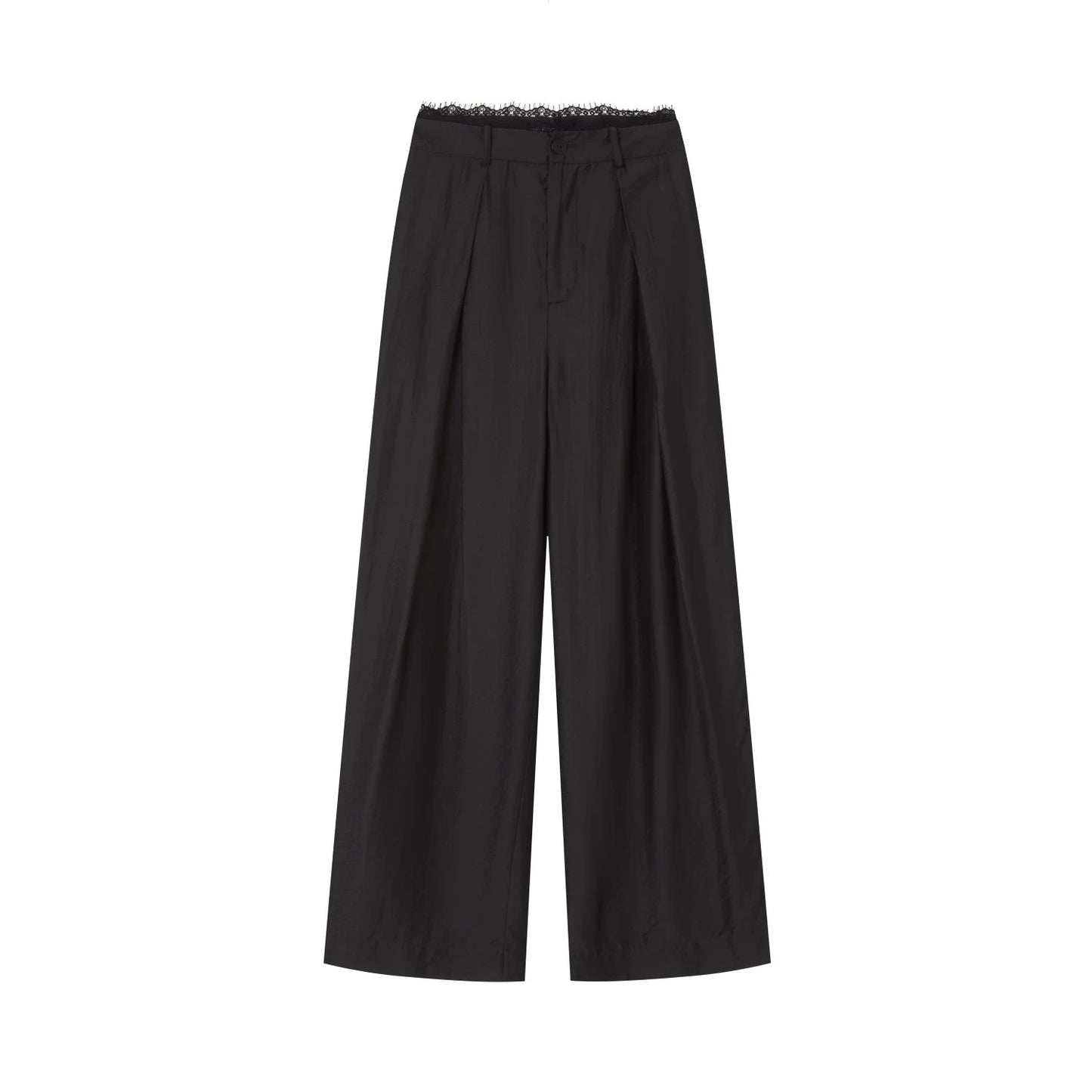 Pleated Organza Pants