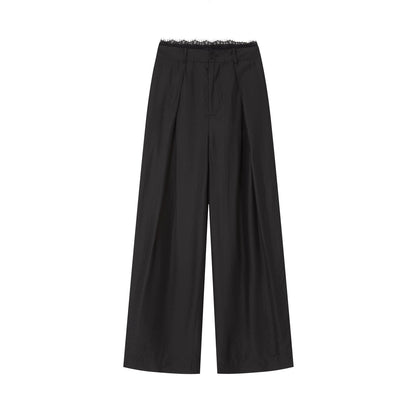 Pleated Organza Pants