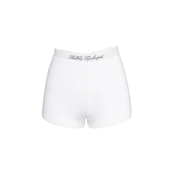 Lace Stitched Cake Skirt & Shorts Set-Up