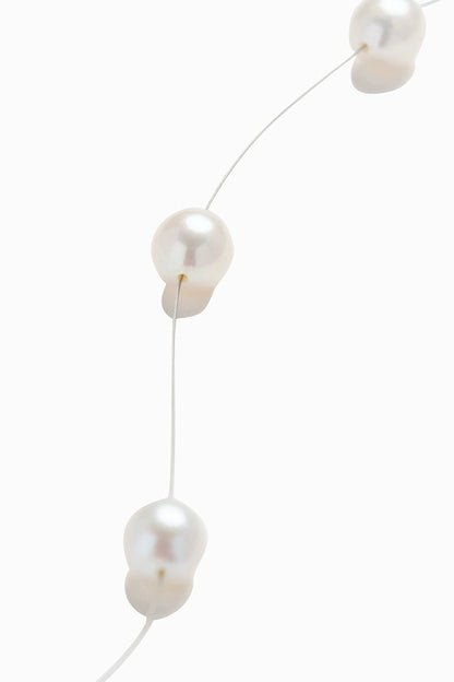 Mermaid Pearl Clavicle Necklace