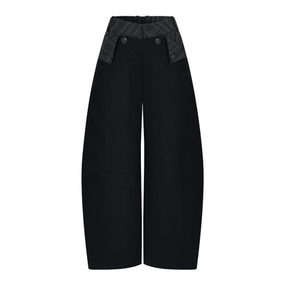 Yuan Boundary Double Waist Pants