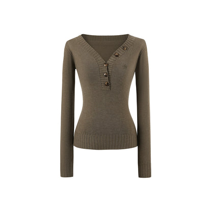 Slim Knitted Base Shirt