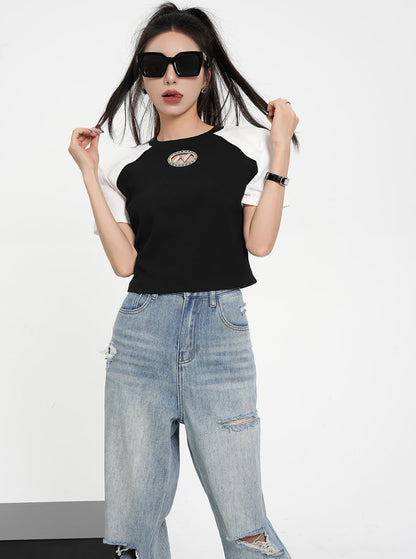 Street Style Cutout Cropped Top