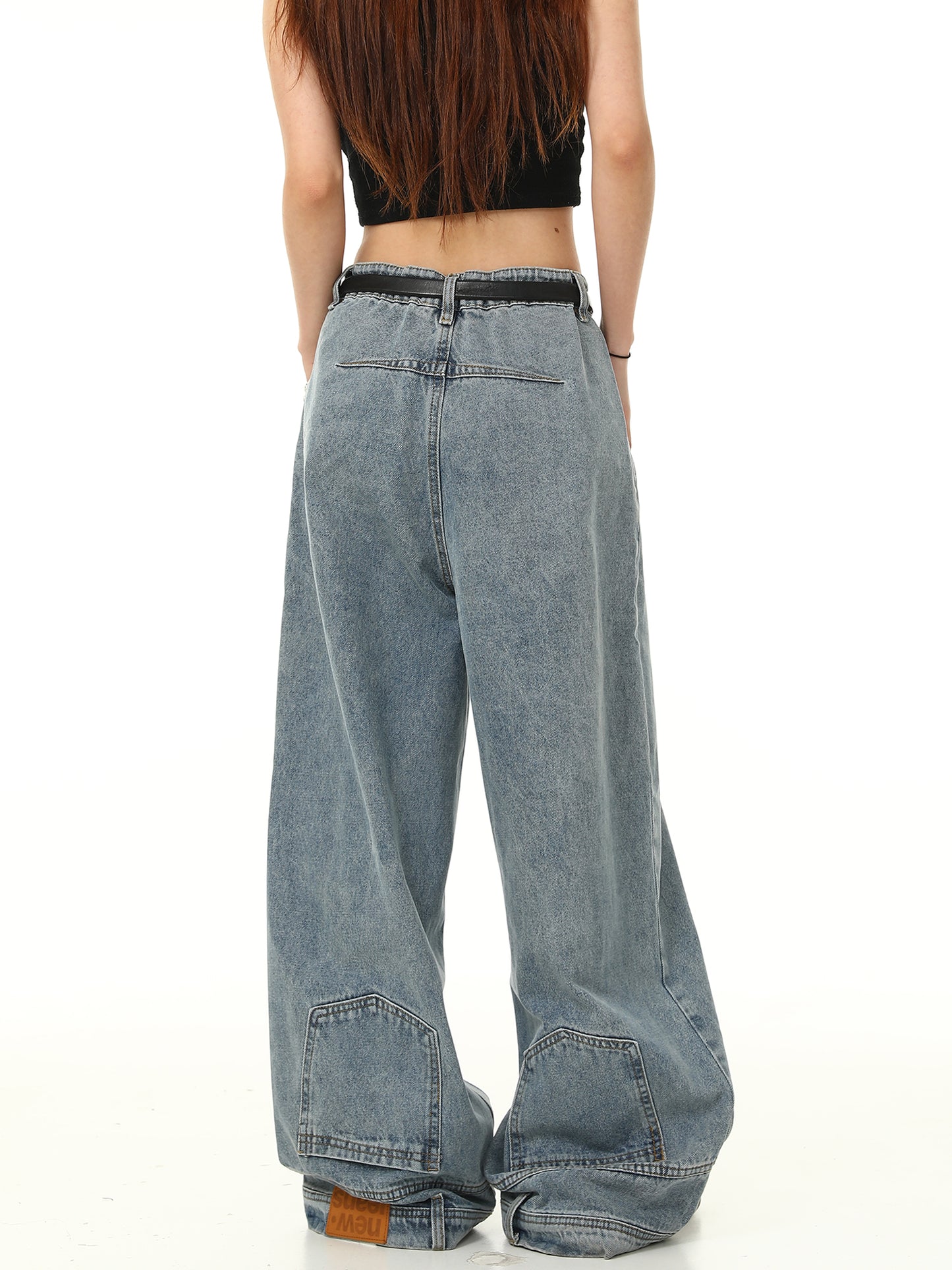 Wide Leg Retro Loose Long Pants