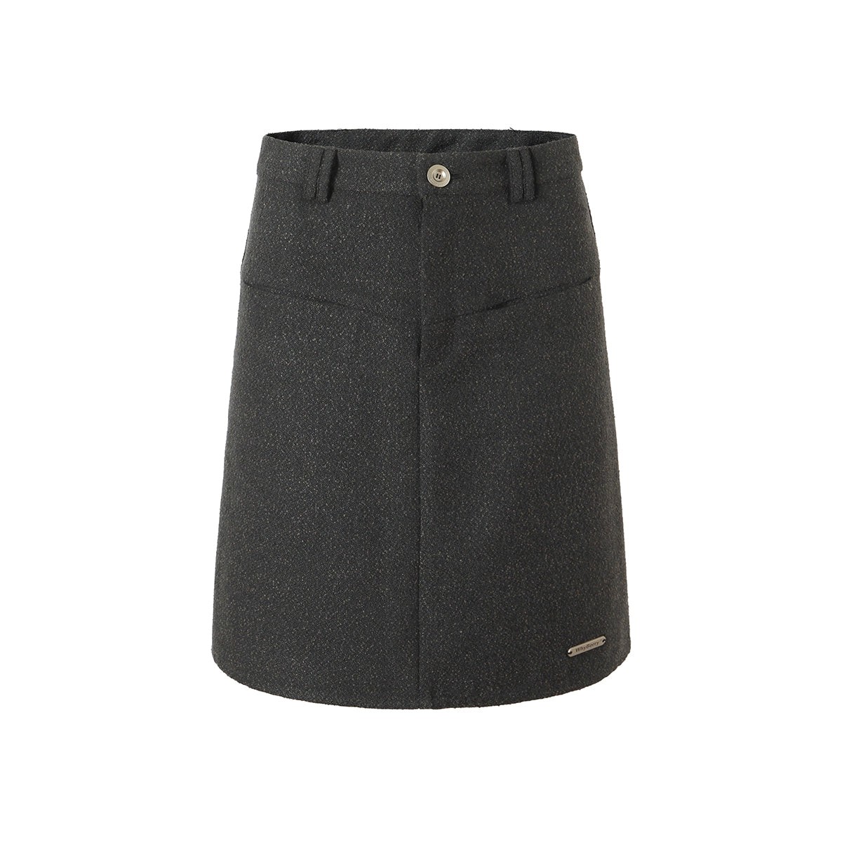 A-line slim short skirt