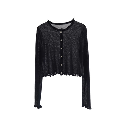 Halter Mullet Dress Cardigan Set-Up