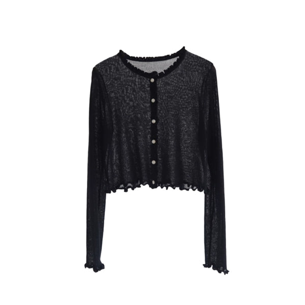 Halter Mullet Dress Cardigan Set-Up