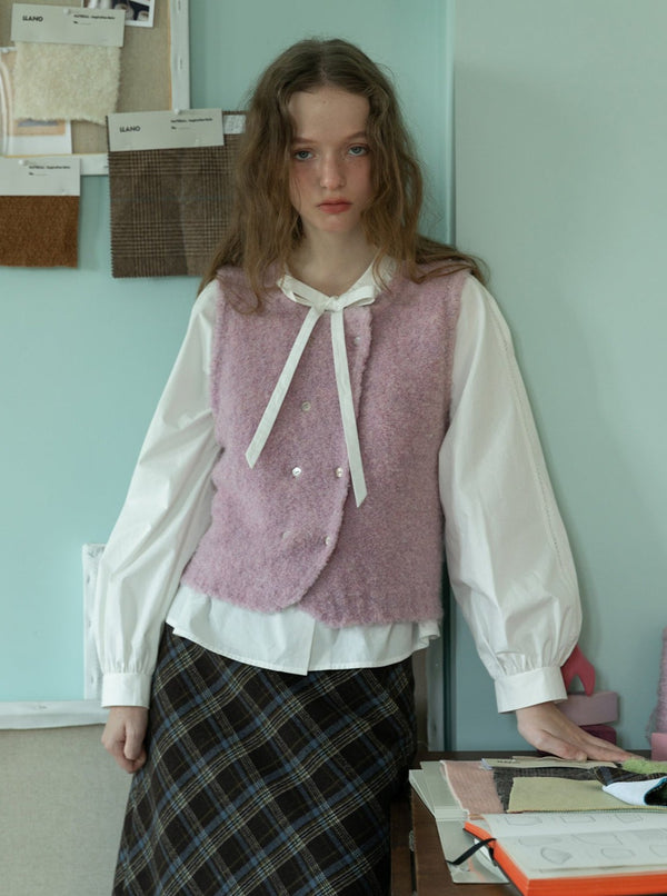 French gentle sweet layered top