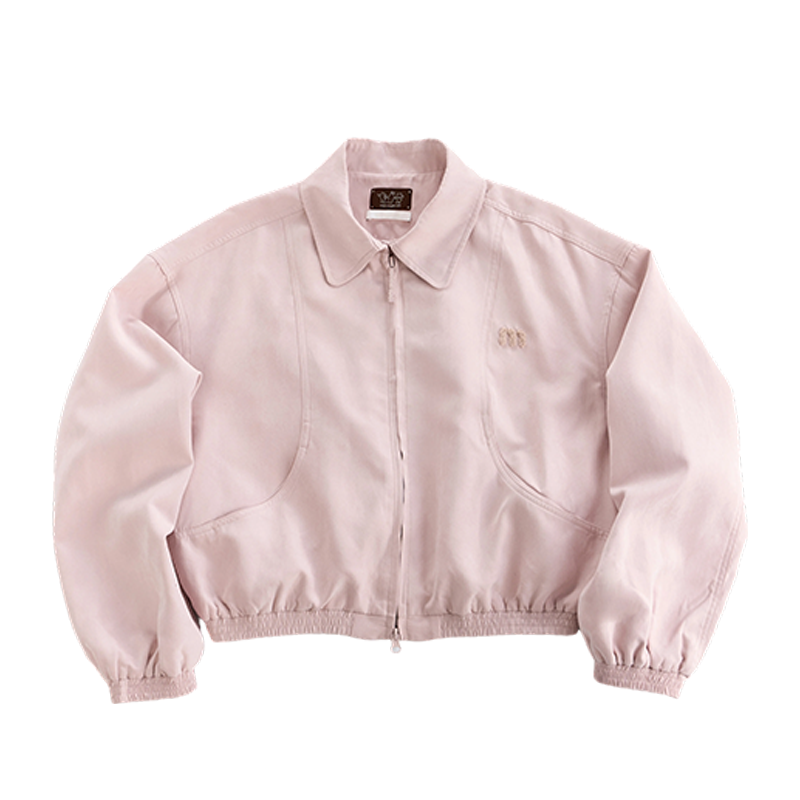 Faux Suede Embroidery Jacket