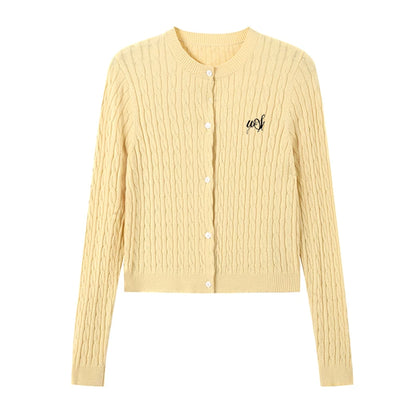 Knitted Cardigan and Dress Set-Up