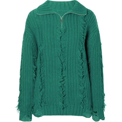 Soft Waxy Knit Sweater
