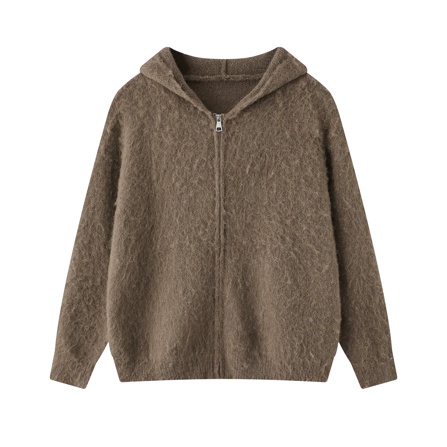 American Loose Hoodie Cardigan