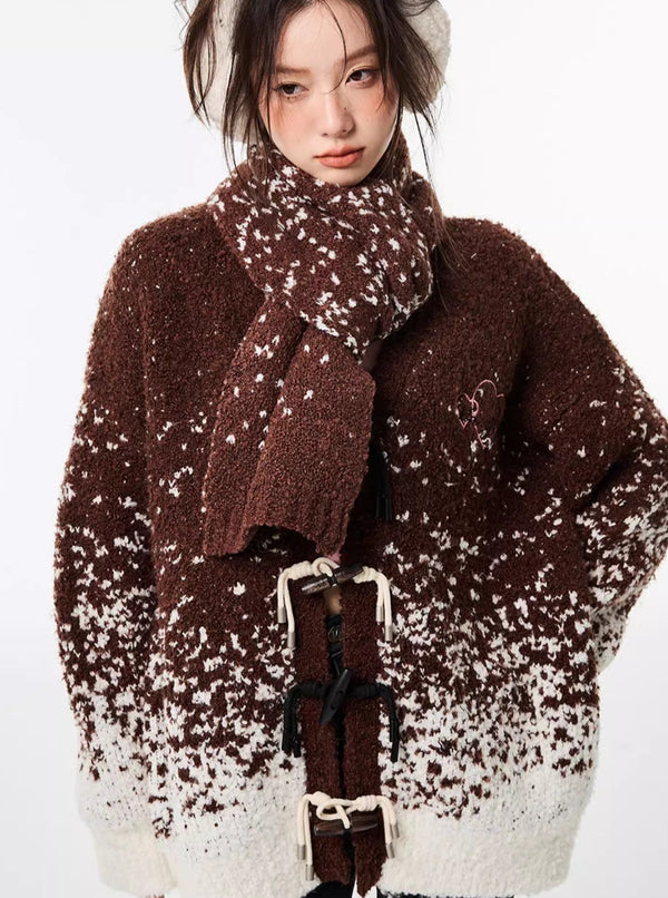 thickened sweater jacket