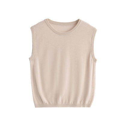 Linen Knitted Cardigan Set