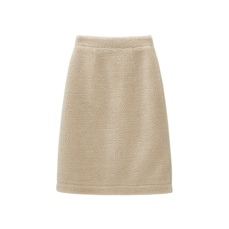 Lambswool Long Skirt