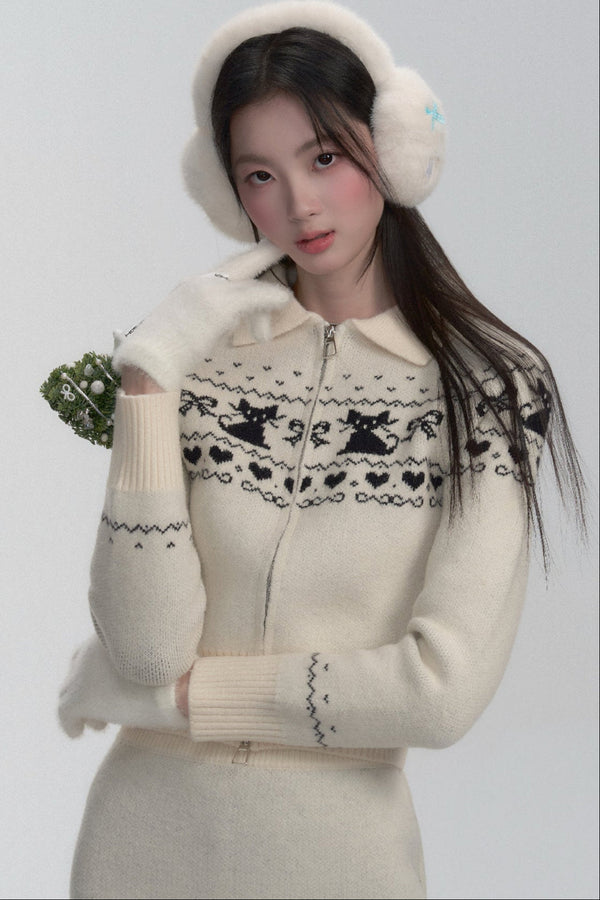 Warm Button Accent Earmuffs