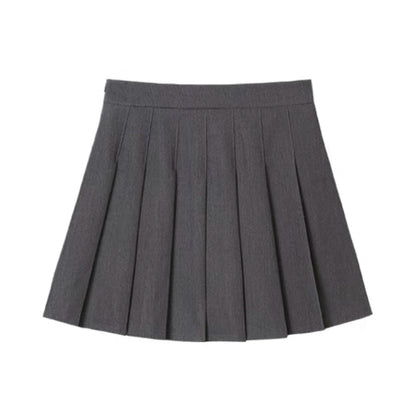 High Waist Anti Runout A-line Half length Skirt